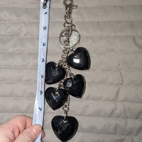 $3 with Bundle ~ Kathy Van Zeeland Heart Dangle Charm / Purse Accessory 4948 - Picture 4 of 4